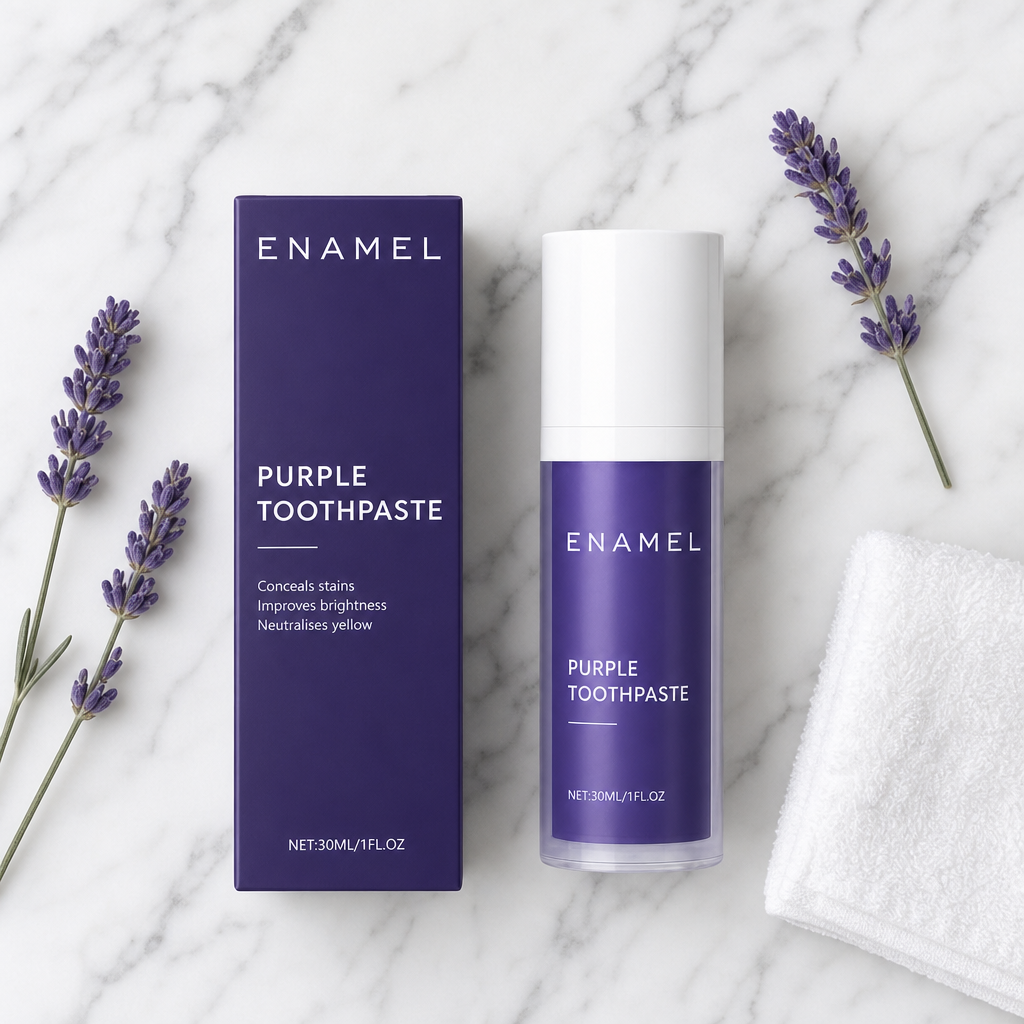 Enamel Purple Toothpaste