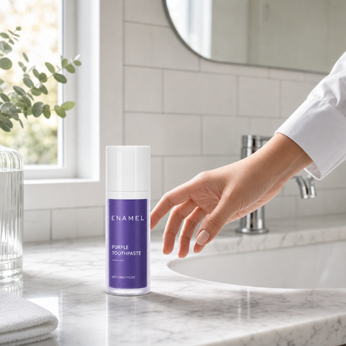 Enamel Purple Toothpaste