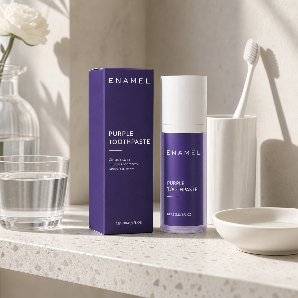 Enamel Purple Toothpaste