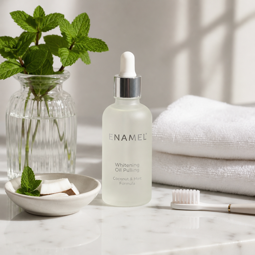 Enamel Whitening Pulling Oil