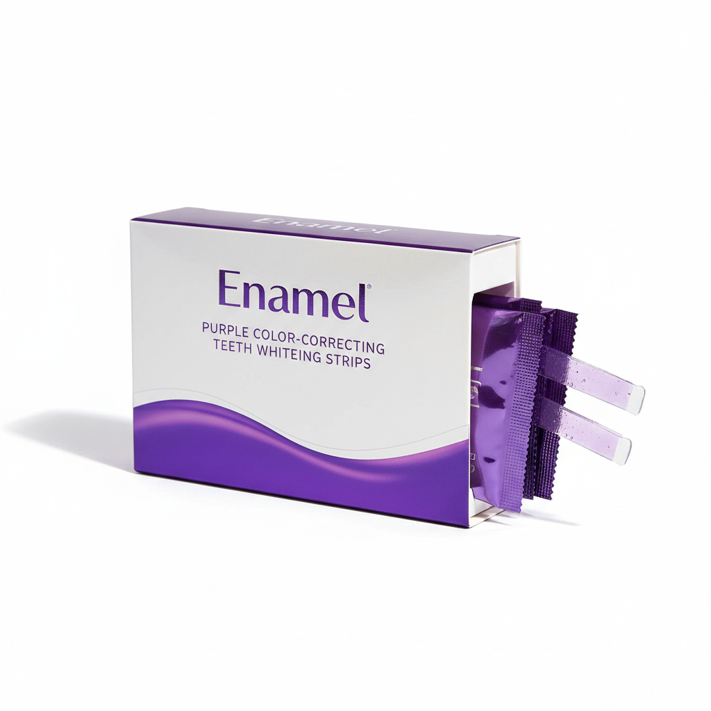 Enamel - Purple Whitening Strips