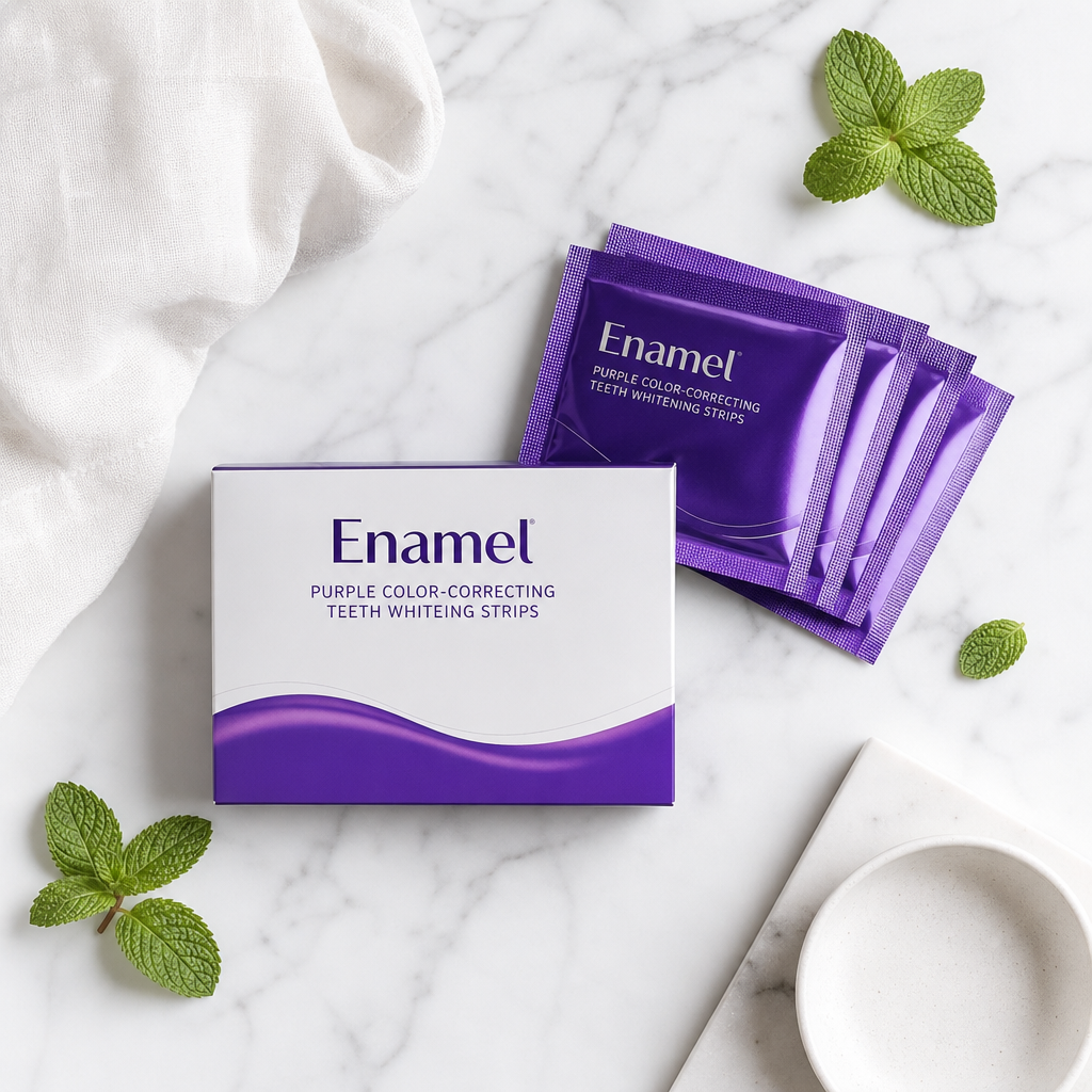 Enamel - Purple Whitening Strips
