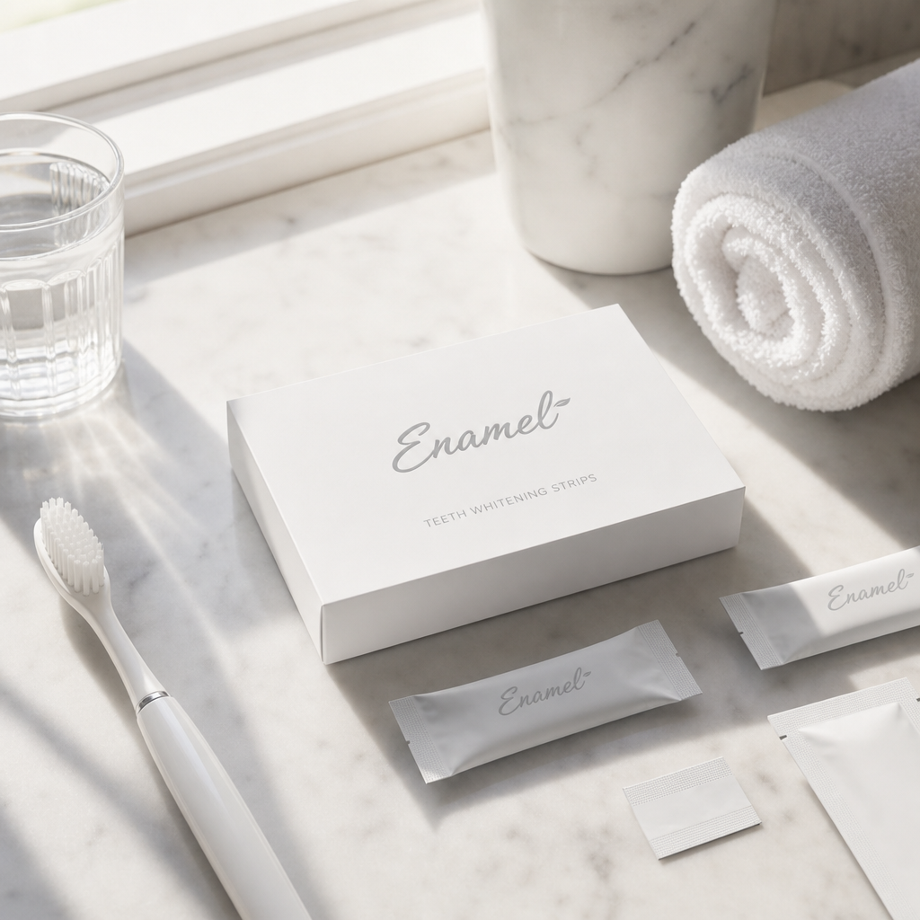 Enamel Whitening Strips